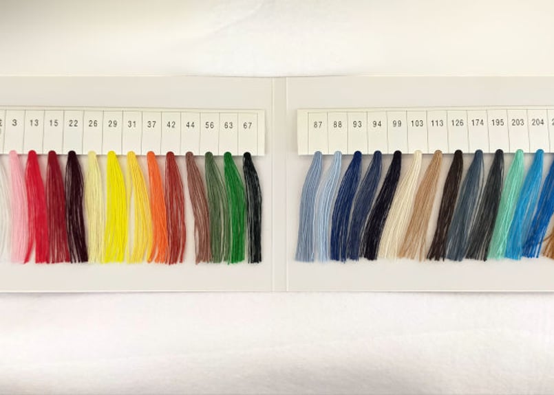 条件付き送料無料】フジックス ジーンズステッチ#20／150m見本帳