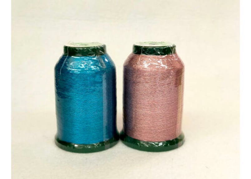 キングスター刺繍糸 アルミカラー8分/1,000m巻 | ししゅう糸屋さん キングスター刺繍糸 アルミカラー8分/1,000m巻 | ししゅう糸屋さん