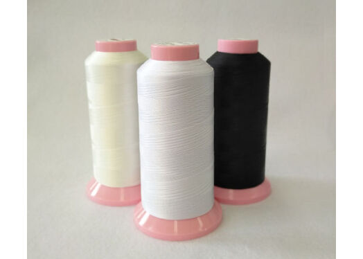 旭化成テグス糸4号2,200m10把　少し黄ばみあり　古い在庫 エースクラウン40番／2000m巻 白・HTP・黒 | ししゅう糸屋さん