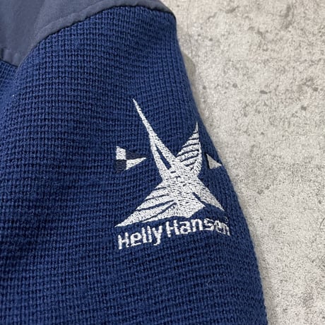 90s "Helly Hansen" half zip knit