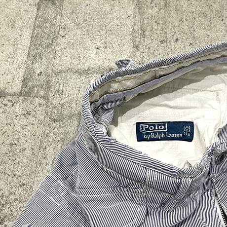 00s polo ralph lauren stripe cargo shorts