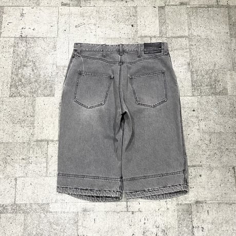 00s stussy work gear denim half pants