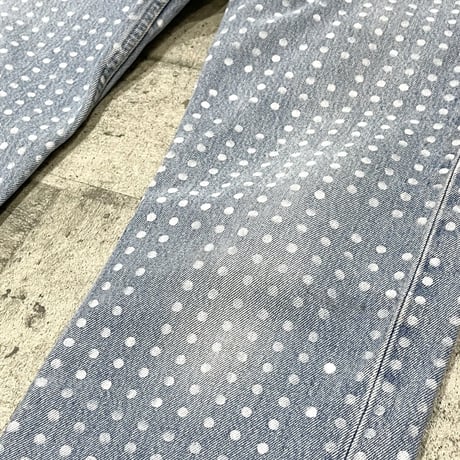 "health" custom levis501 denim