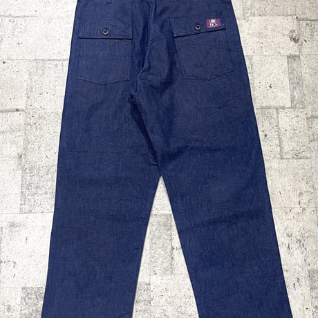 usa made denim baker pants