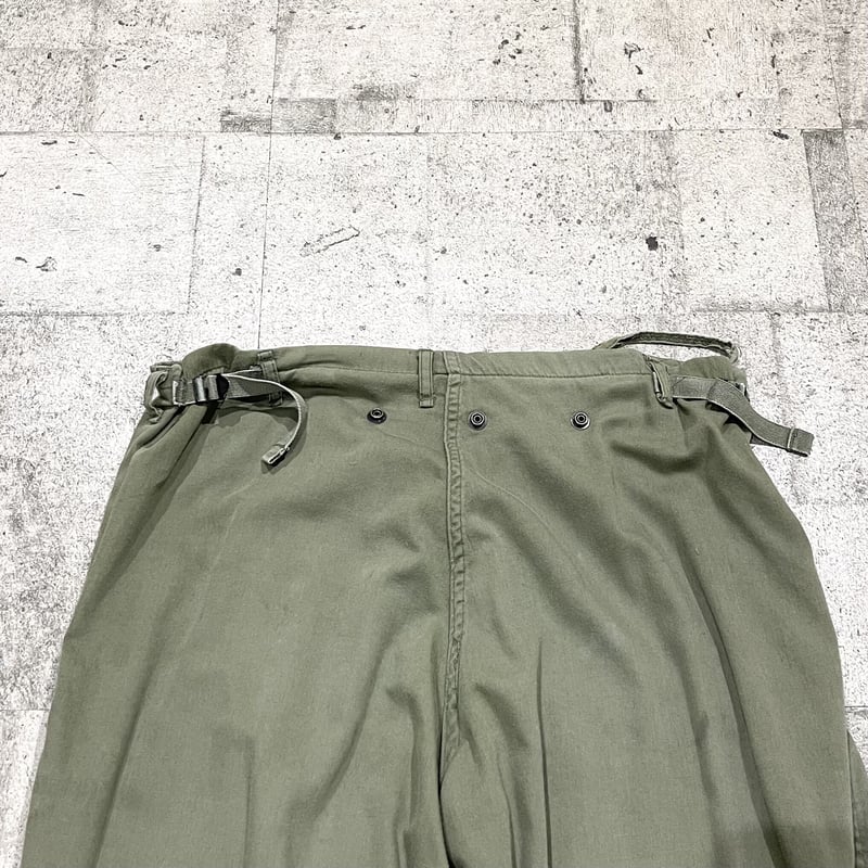 パンツ 70s US ARMY CHEMICAL PROTECTIVE W33 L30 70s us.army chemical protective pants | CHARACT