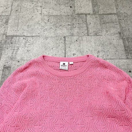 90s "light pink" cotton knit