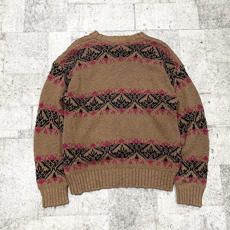 80~90s"eddie bauer" cotton knit