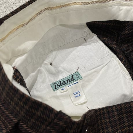 80s? france made 2tuck slacks