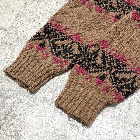 80~90s"eddie bauer" cotton knit