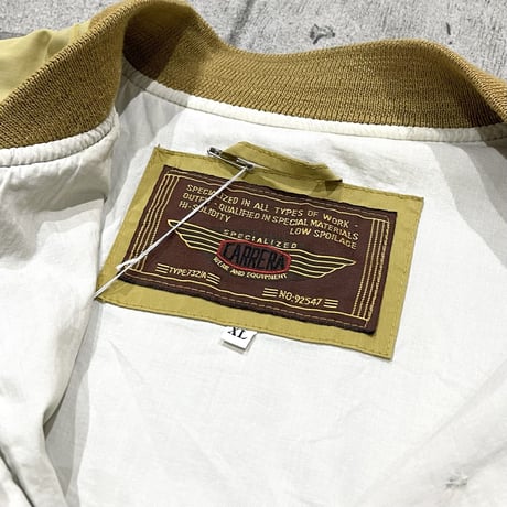 90s "CARRERA" ma-1 type blouson