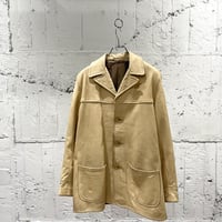 60~70s "deerskin" leather jkt