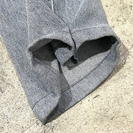 90s super long custom denim pants