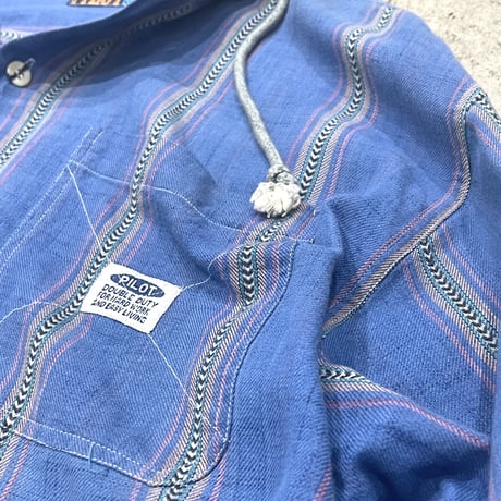 90s cotton hood shirt