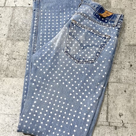 "health" custom levis501 denim