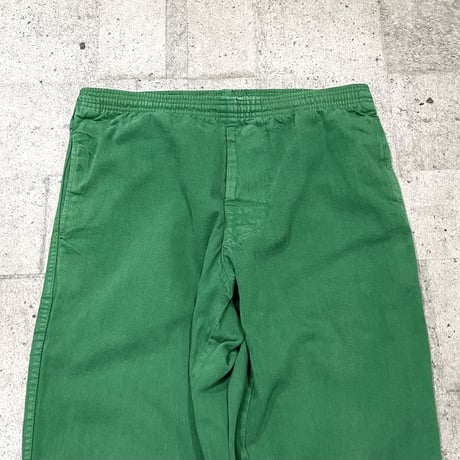 80s "stussy" cotton beach pants