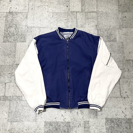 90~00s "DASH" cotton wide blouson