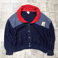 80~90s super wide knit cardigan