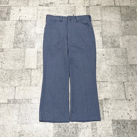 70s poly flare slacks pants