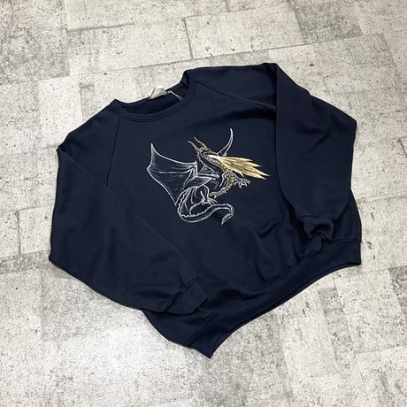 80s hand print sweat