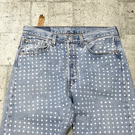 "health" custom levis501 denim