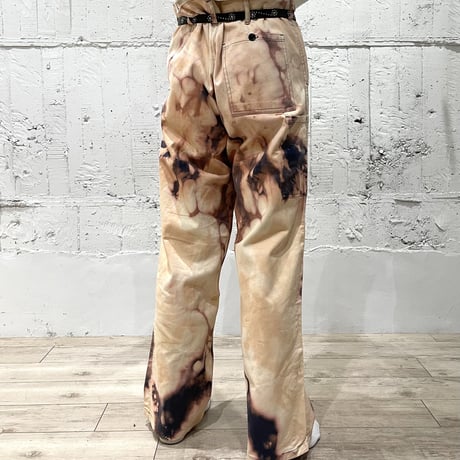 90s? euro work wide pants "breach"