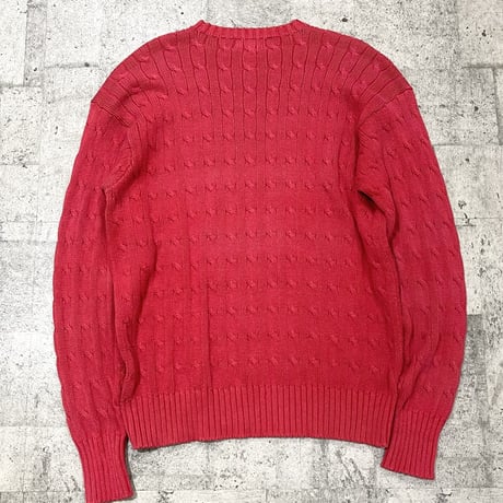 00s "polo ralph lauren" cotton knit
