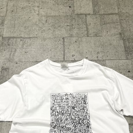 00s face print T