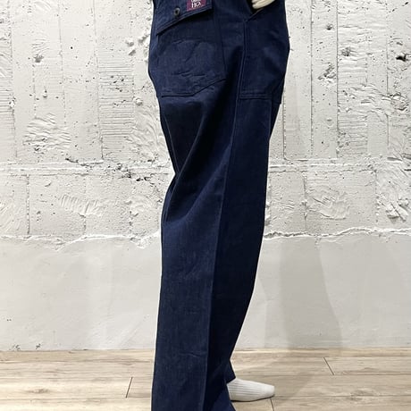 usa made denim baker pants