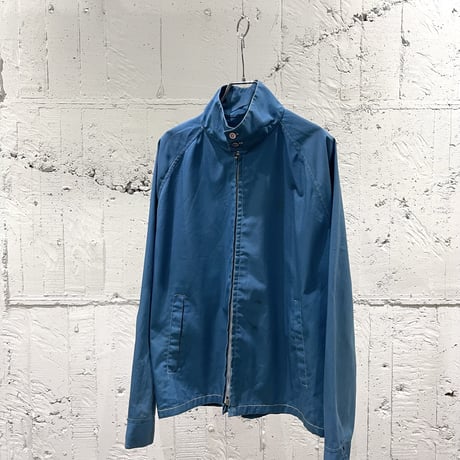 60~70s cotton&nylon? zip jkt