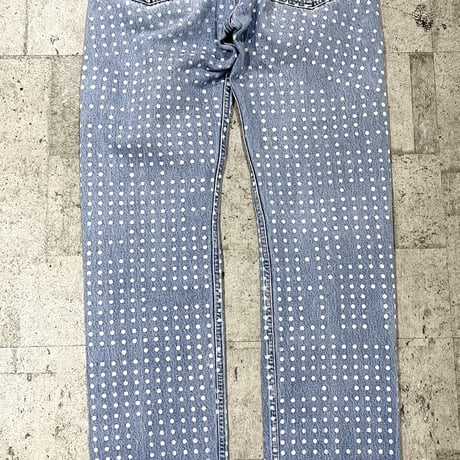 "health" custom levis501 denim