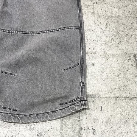 00s stussy work gear denim half pants