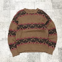 80~90s"eddie bauer" cotton knit