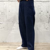 usa made denim baker pants