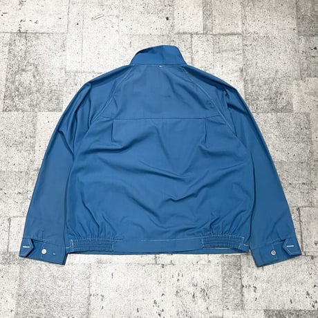 60~70s cotton&nylon? zip jkt