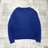 80~90s "eddie bauer" cotton knit
