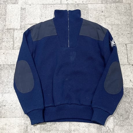 90s "Helly Hansen" half zip knit