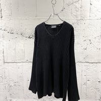 90s DKNY cotton cable knit