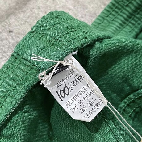 80s "stussy" cotton beach pants