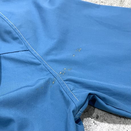 60~70s cotton&nylon? zip jkt