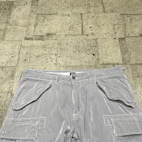 00s polo ralph lauren stripe cargo shorts