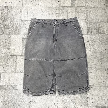 00s stussy work gear denim half pants