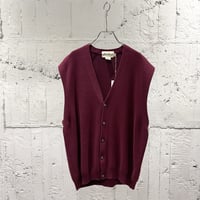 00s eddie bauer cotton knit vest