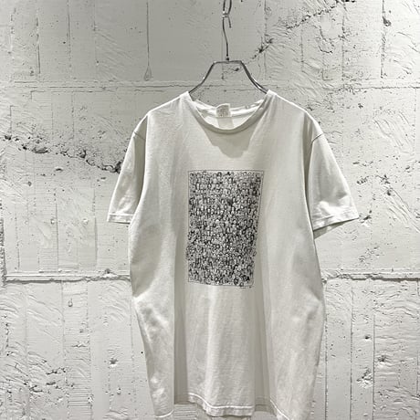 00s face print T