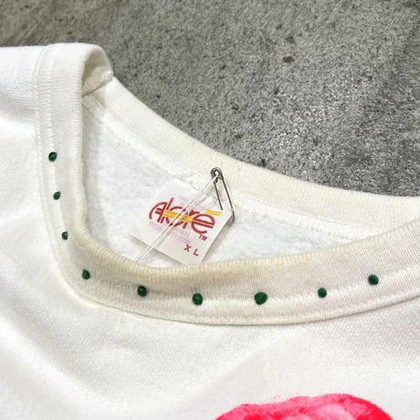 80s hand print sweat