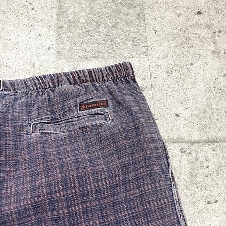 90s "gramicci" indigo pigment dye shorts