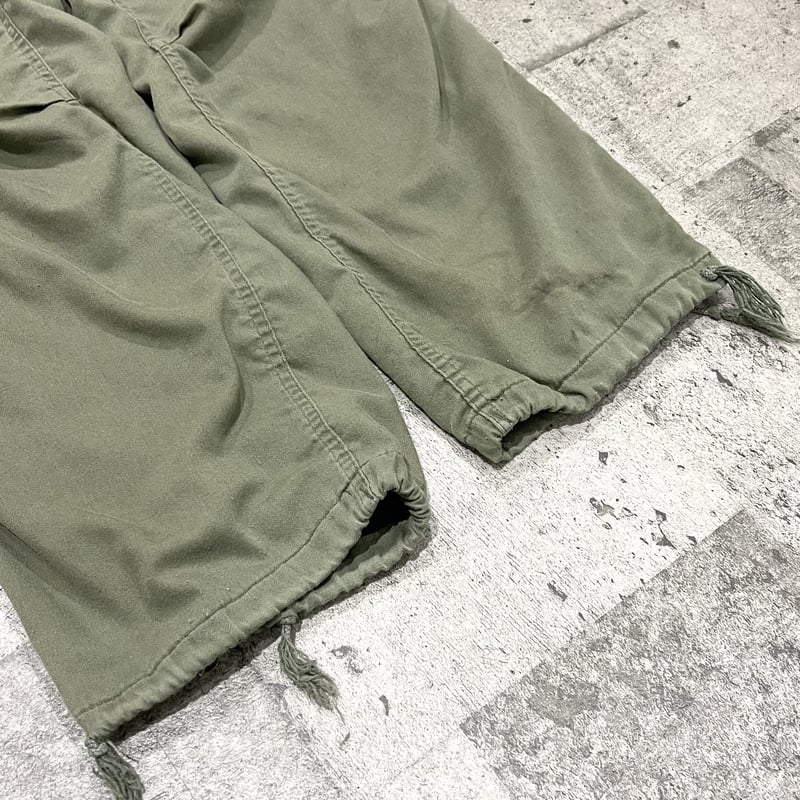 パンツ 70s US ARMY CHEMICAL PROTECTIVE W33 L30 Vintage 1977 US Military Chemical Protective Trousers Size