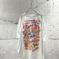 90s "GI apparel" print T