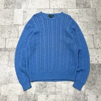 90s "J.crew" cotton cable knit