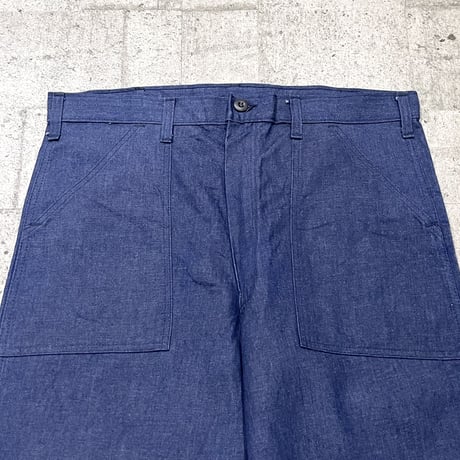 usa made denim baker pants