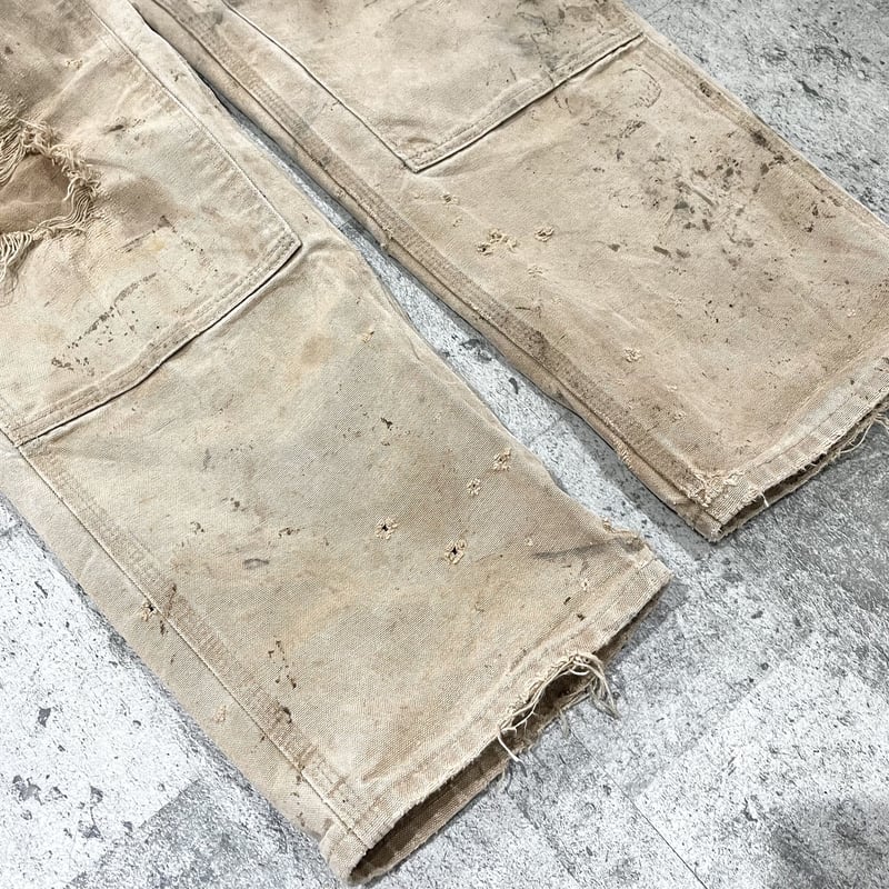 00's「CARHARTT」Double Knee Work Beige ボロ 00's「CARHARTT」Double Knee Work Beige ボロ